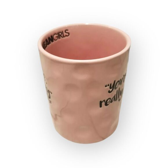 Mean Girls Pink Coffee Mug "You're like really pretty" - Regina George HTF & NWT - Picture 3 of 6